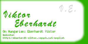 viktor eberhardt business card